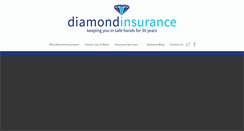 Desktop Screenshot of diamondinsurance.net