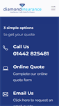 Mobile Screenshot of diamondinsurance.net